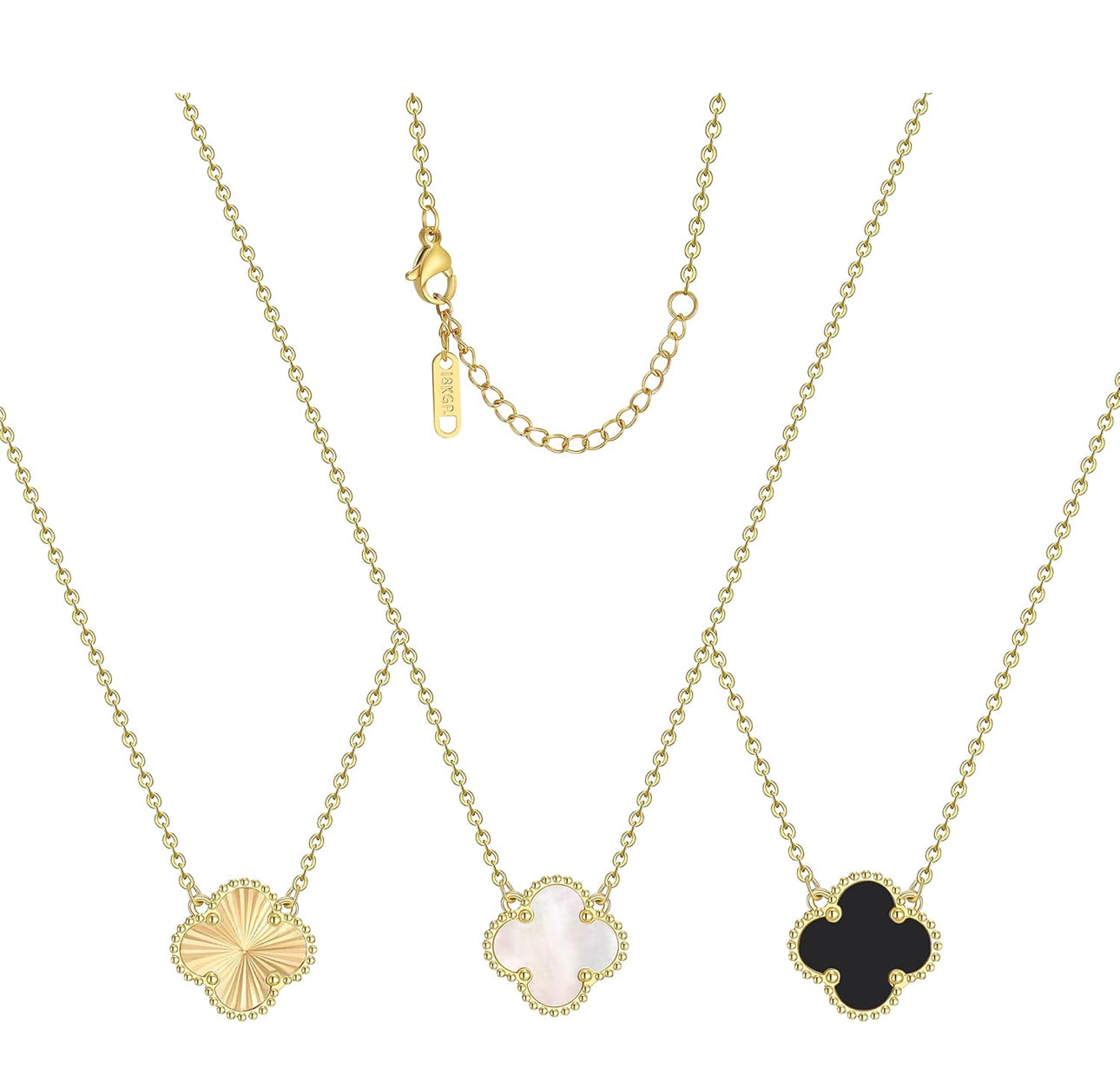 LUXXKING CLOVER NECKLACE